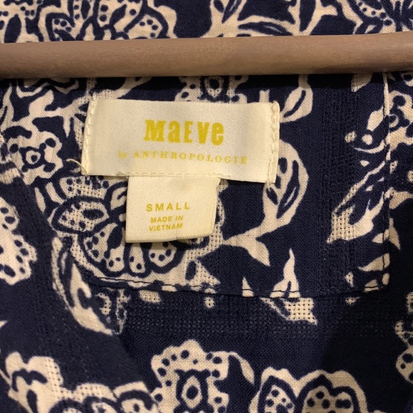 ✨ NWOT Anthropologie Carlita Tiered Tunic Sz S - Picture 5 of 8